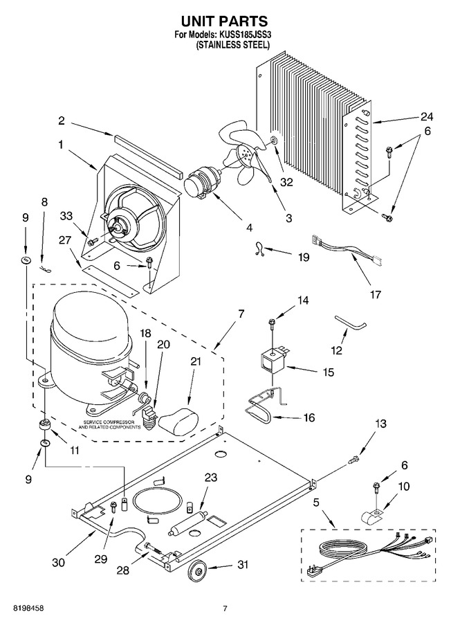 Diagram for KUSS185JSS3