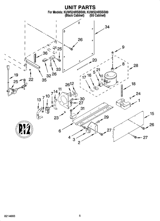 Diagram for KUWS24RSBS00