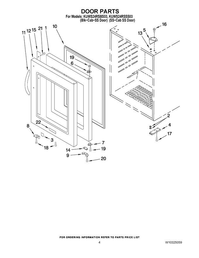 Diagram for KUWS24RSBS03