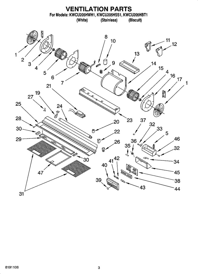 Diagram for KWCU205HSS1