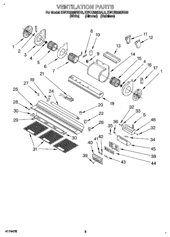 Diagram for KWCU265BSS0