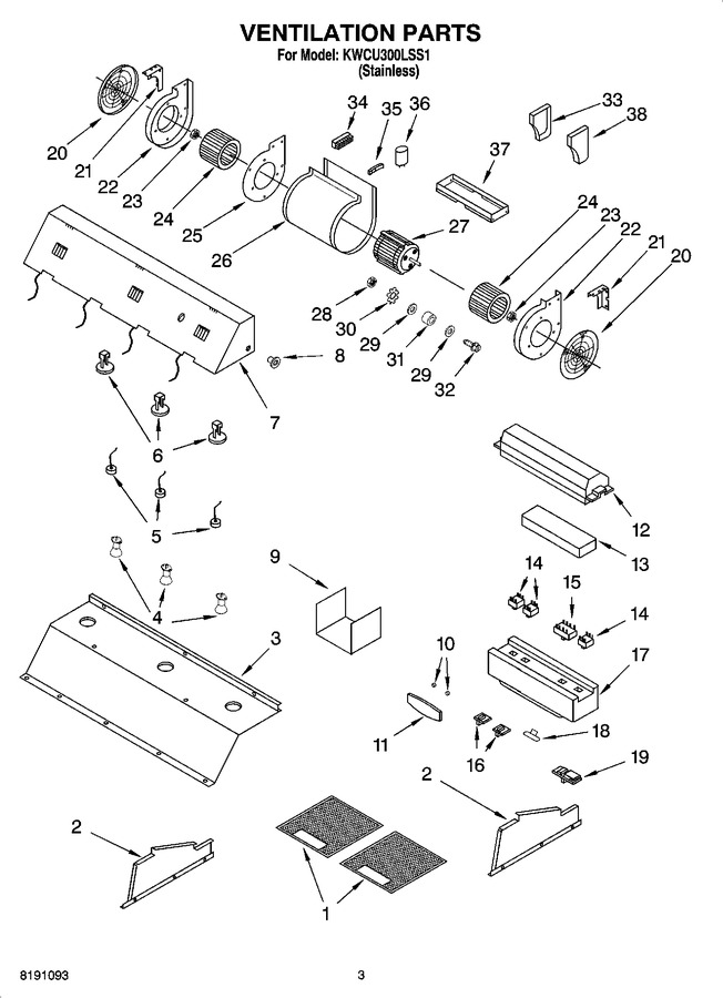Diagram for KWCU300LSS1