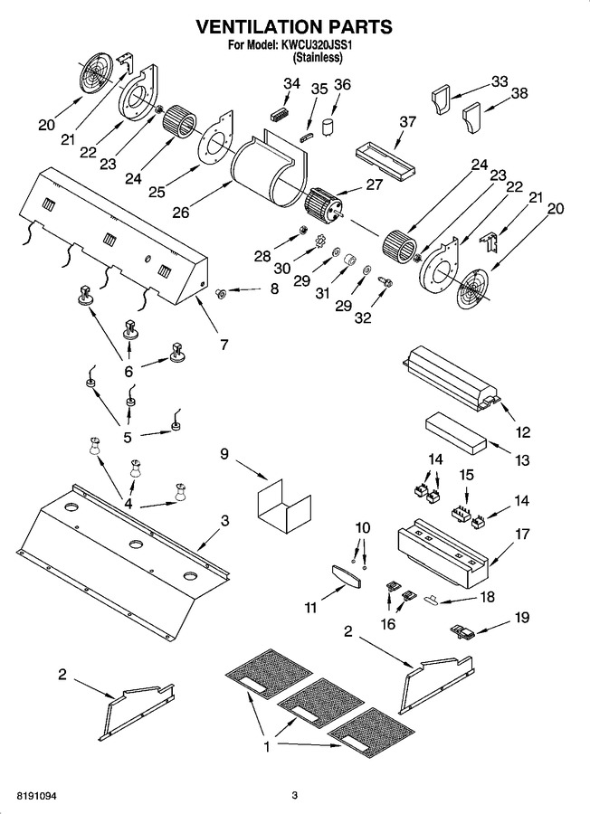 Diagram for KWCU320JSS1