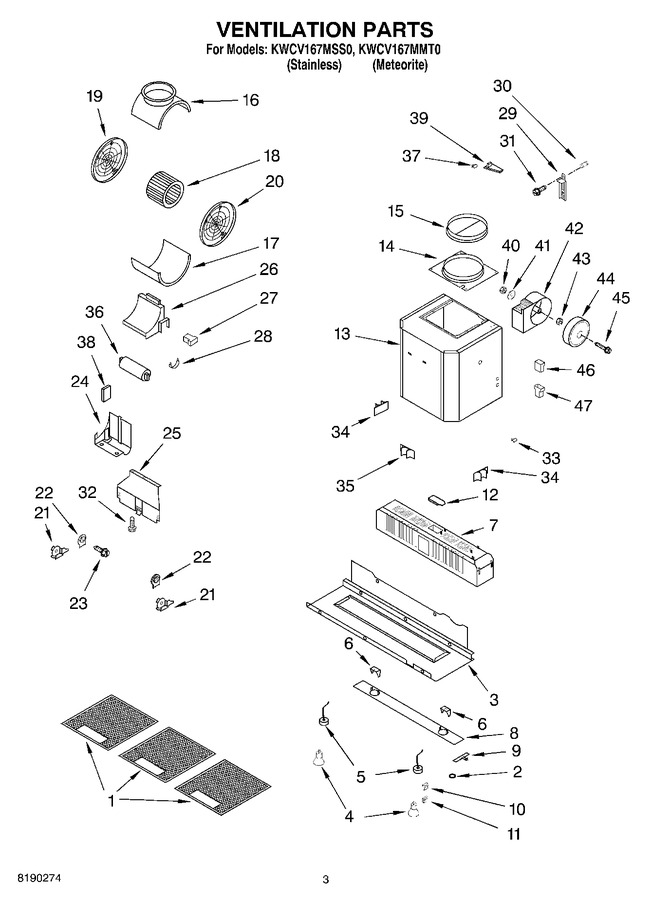 Diagram for KWCV167MSS0