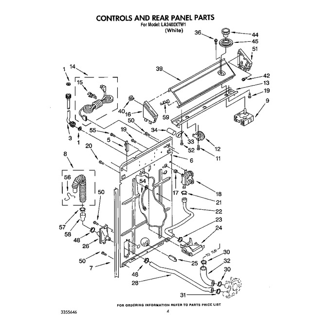 Diagram for LA3400XTW1