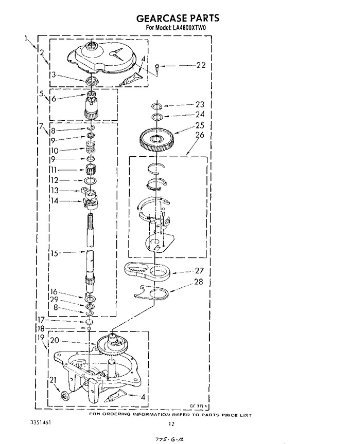 Diagram for LA4800XTF0
