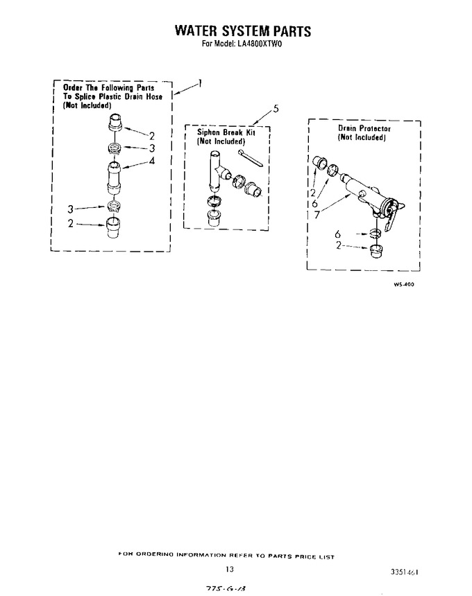 Diagram for LA4800XTF0