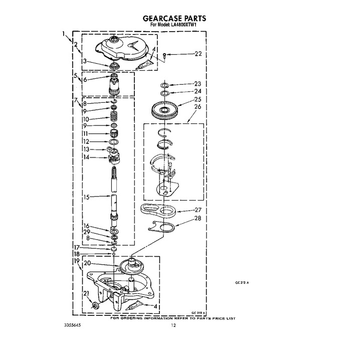 Diagram for LA4800XTF1