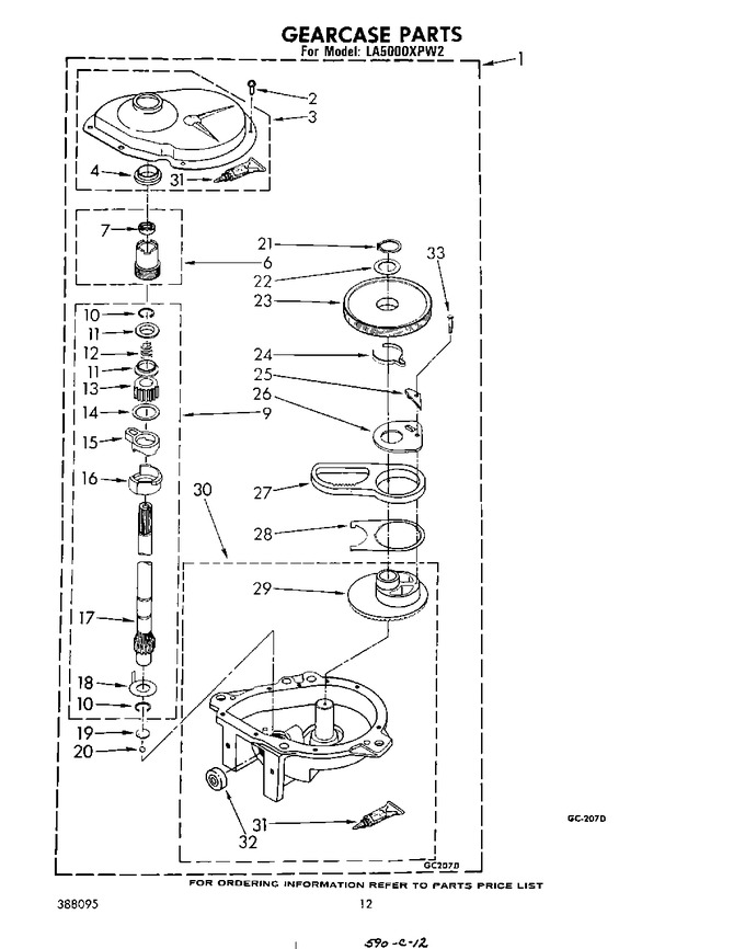 Diagram for LA5000XPW2