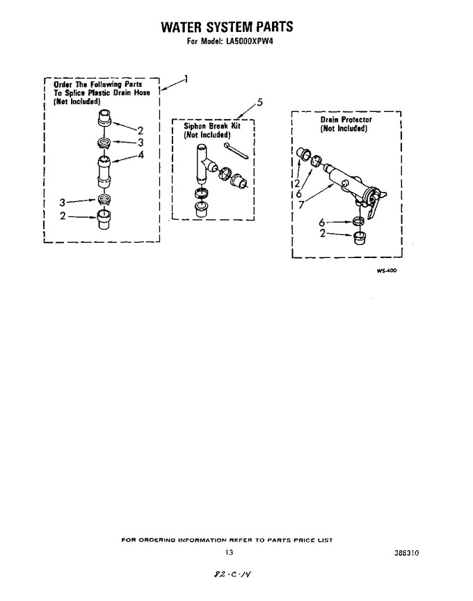 Diagram for LA5000XPW4