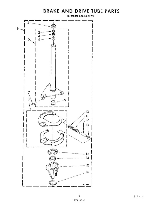 Diagram for LA5100XTM0