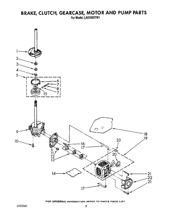 Diagram for LA5100XTW1