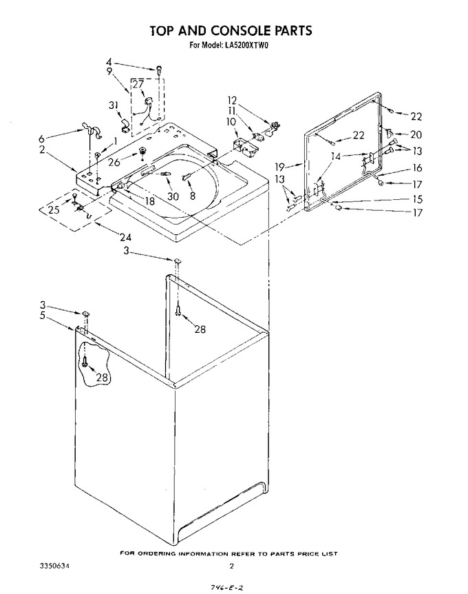 Diagram for LA5200XTF0