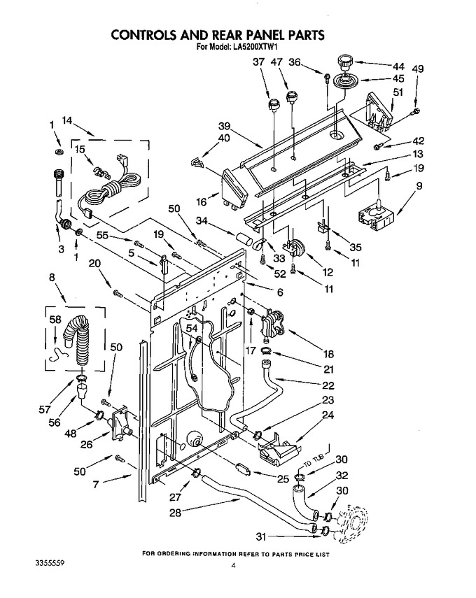 Diagram for LA5200XTF1