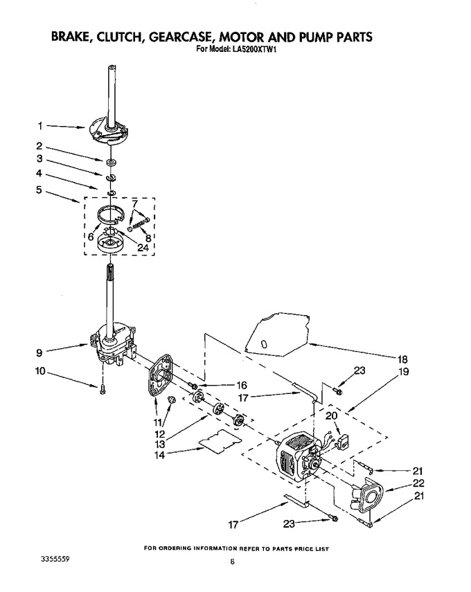 Diagram for LA5200XTN1