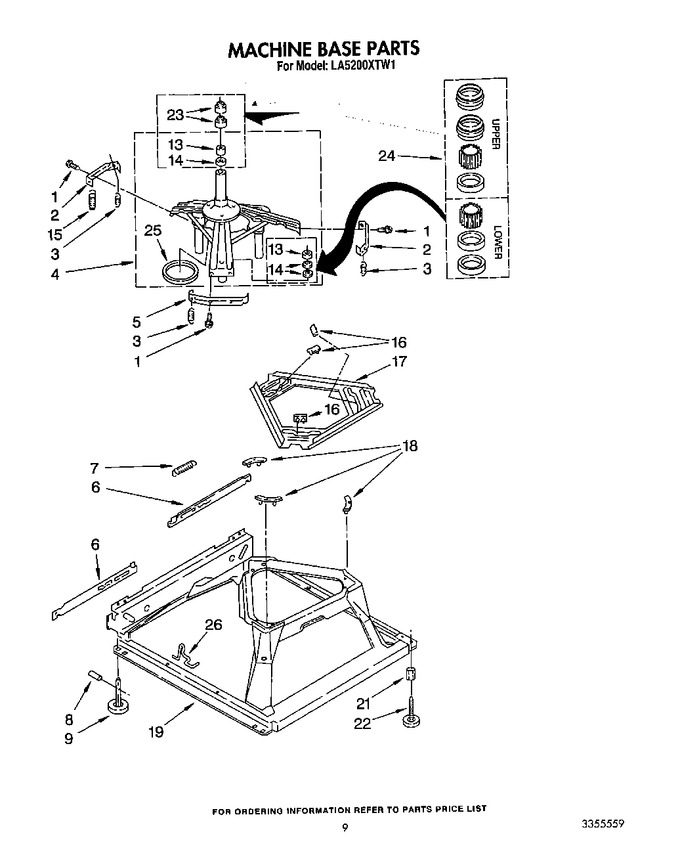 Diagram for LA5200XTF1