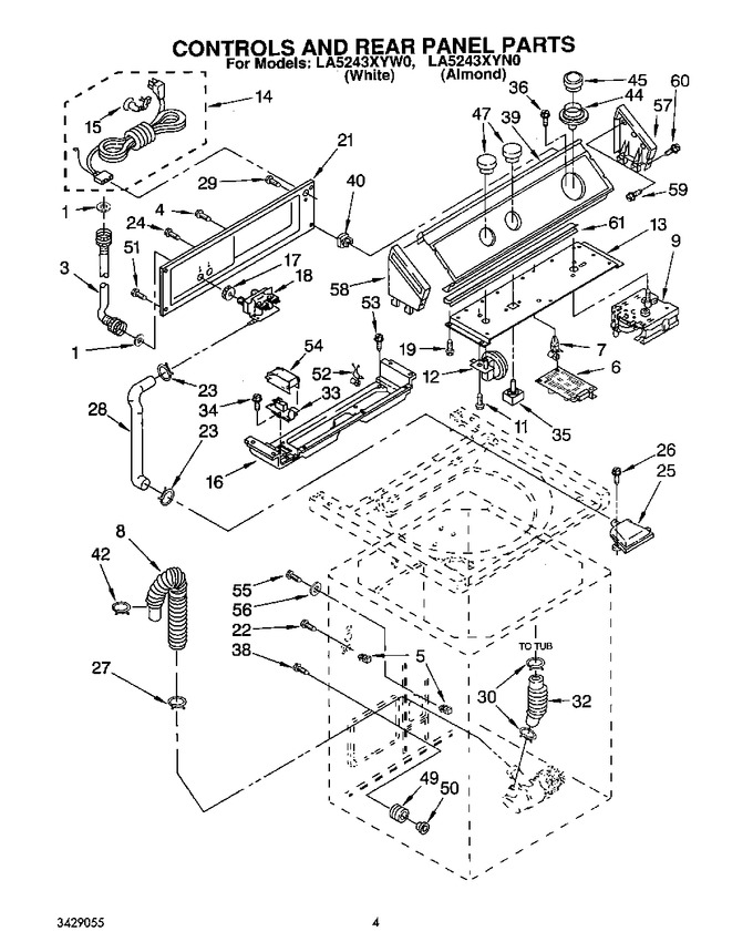 Diagram for LA5243XYN0