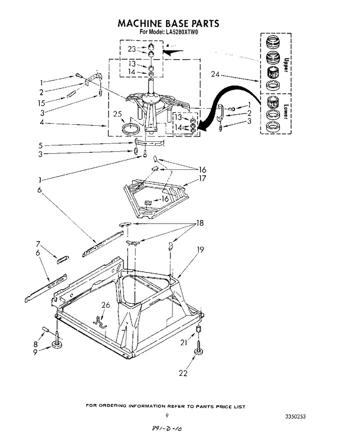 Diagram for LA5280XTG0
