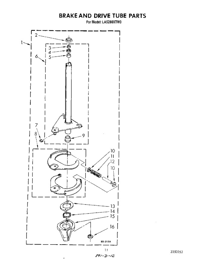 Diagram for LA5280XTG0