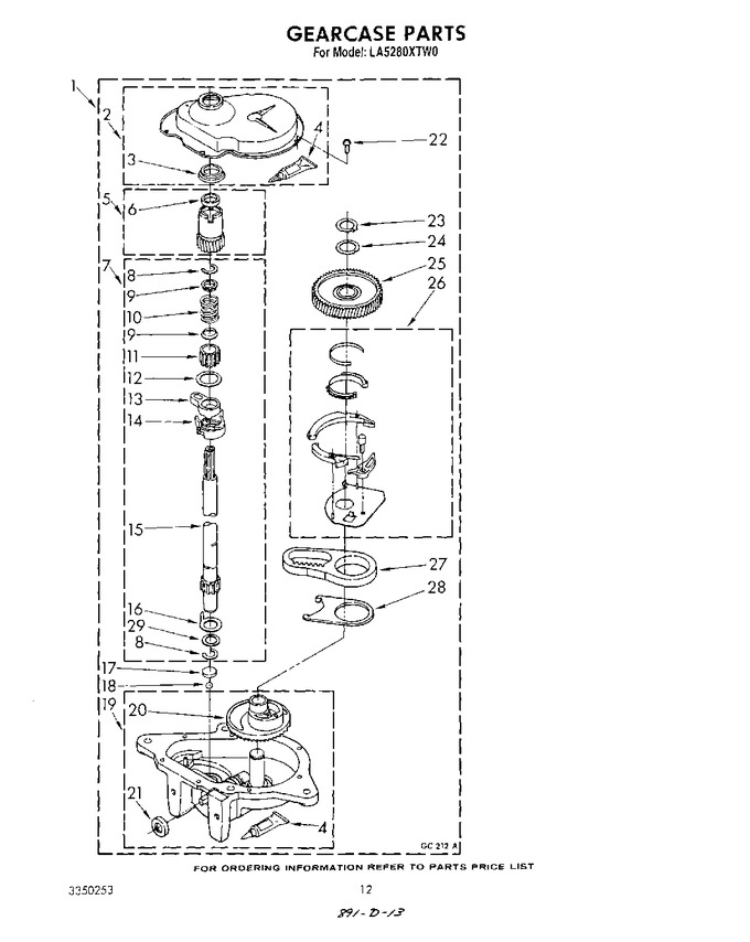 Diagram for LA5280XTN0