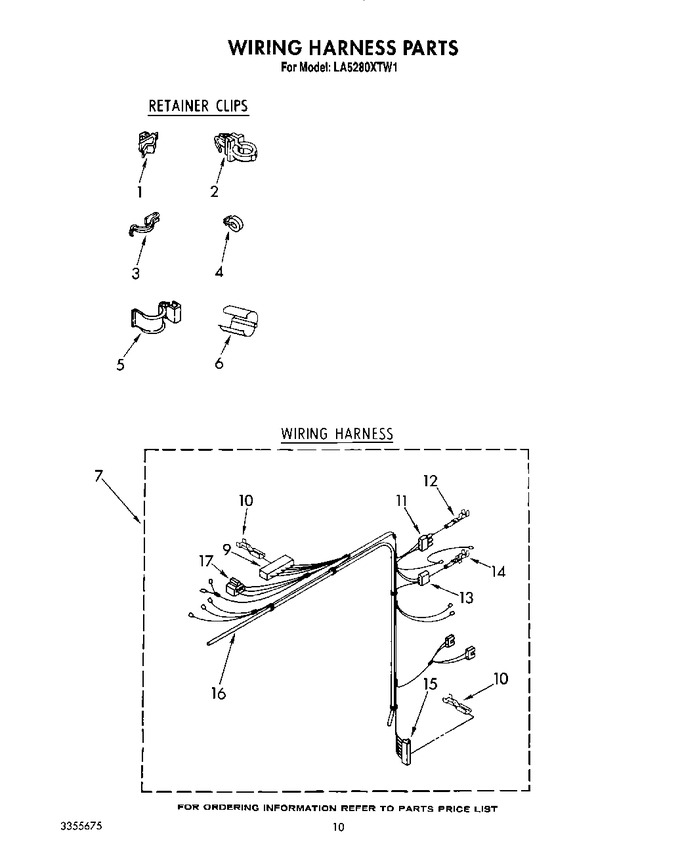 Diagram for LA5280XTW1
