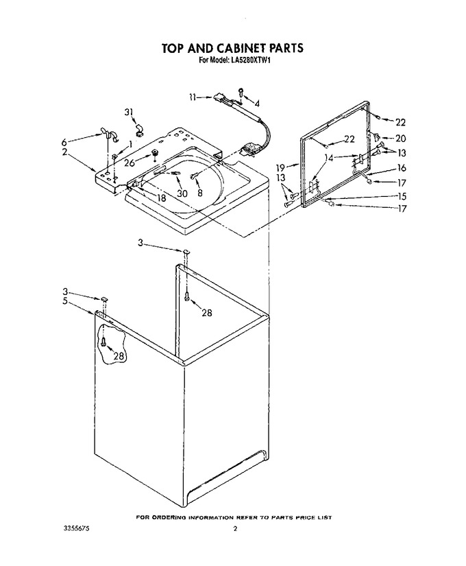 Diagram for LA5280XTF1