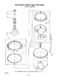 Diagram for 04 - Agitator, Basket And Tub
