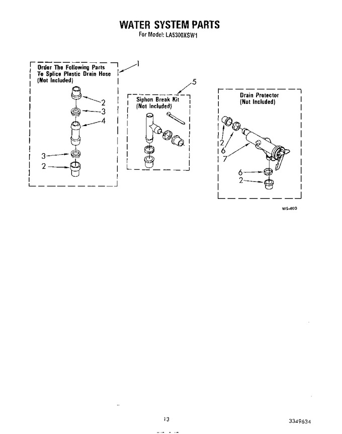 Diagram for LA5300XSW1
