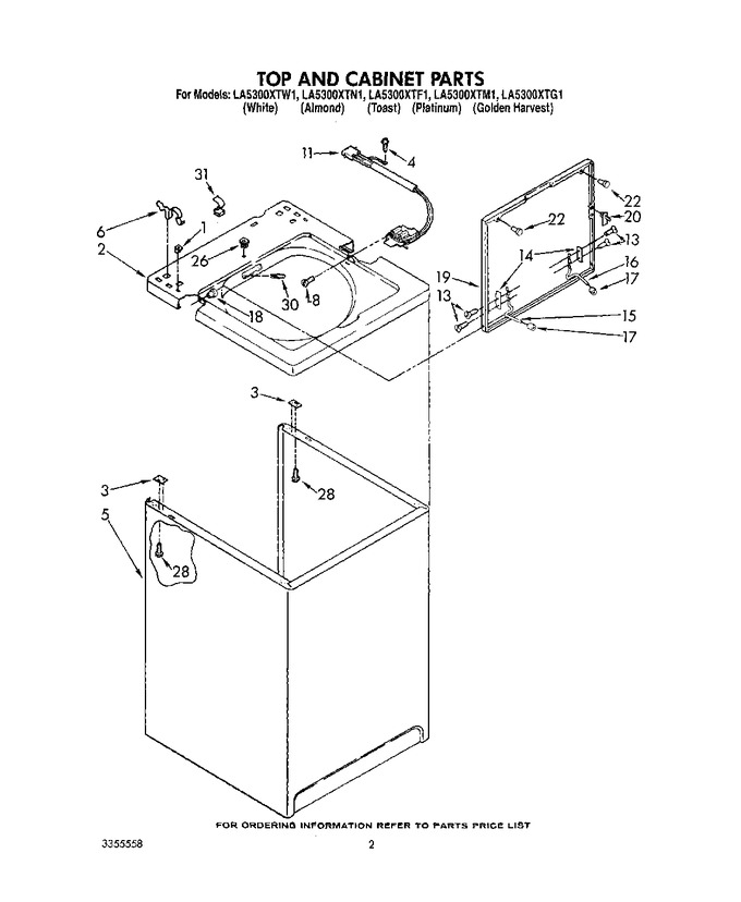 Diagram for LA5300XTM1
