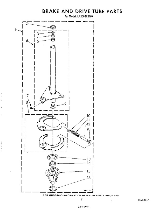 Diagram for LA5360XSW0