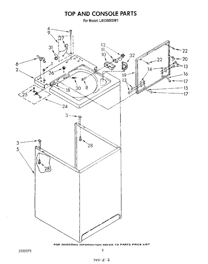 Diagram for LA5360XSW1
