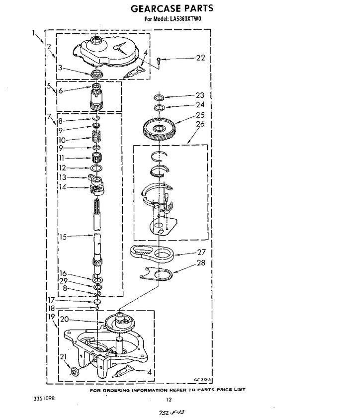 Diagram for LA5360XTN0