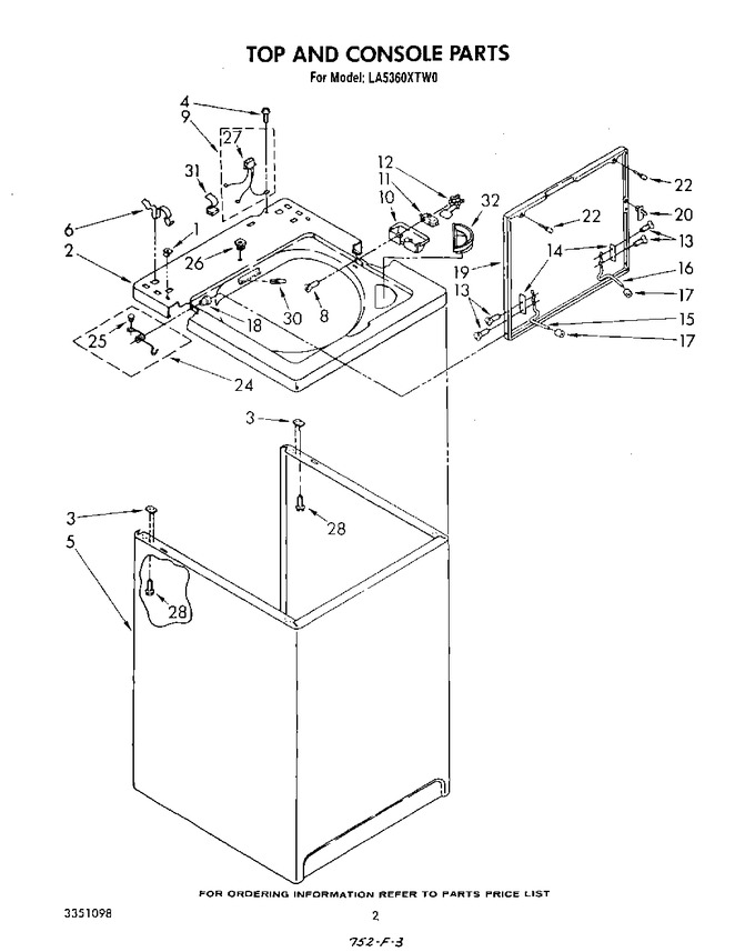 Diagram for LA5360XTN0