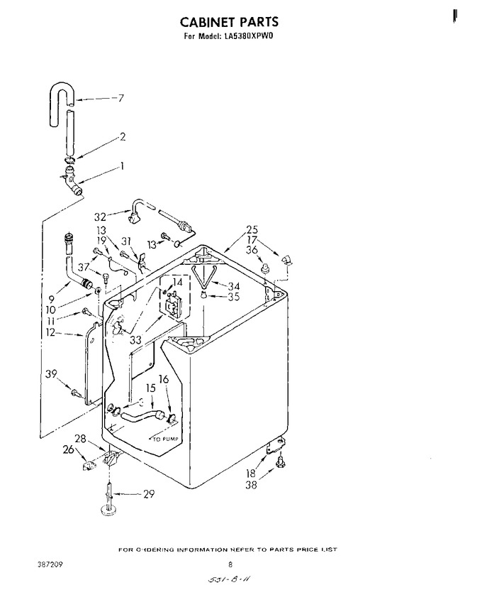 Diagram for LA5380XPW0