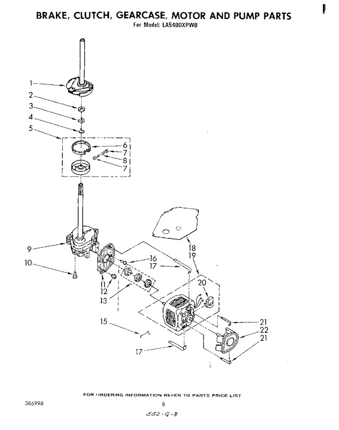 Diagram for LA5400XPW0