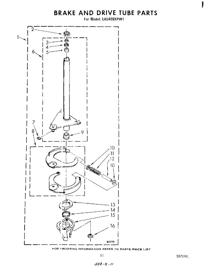 Diagram for LA5400XPW1