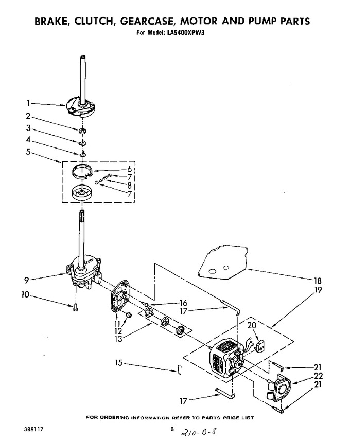 Diagram for LA5400XPW3