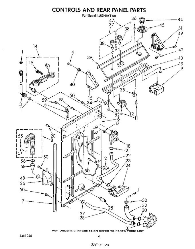 Diagram for LA5400XTW0