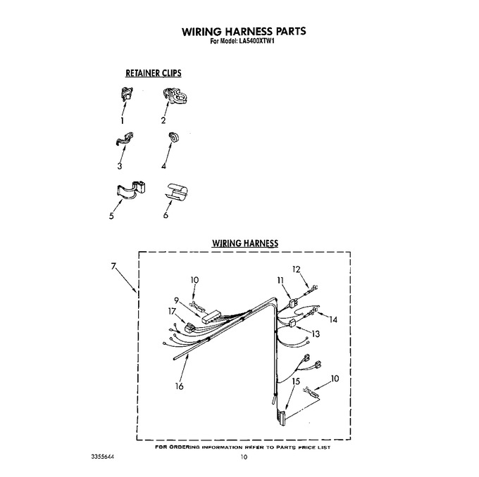 Diagram for LA5400XTW1