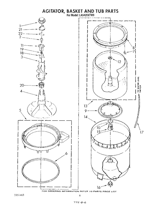 Diagram for LA5420XTW0