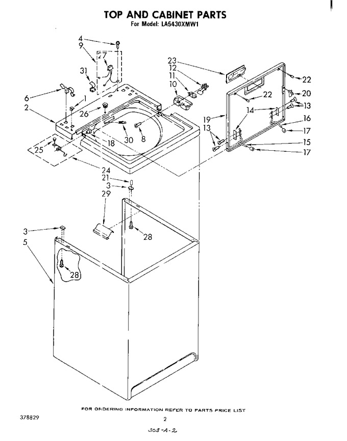 Diagram for LA5430XMW1