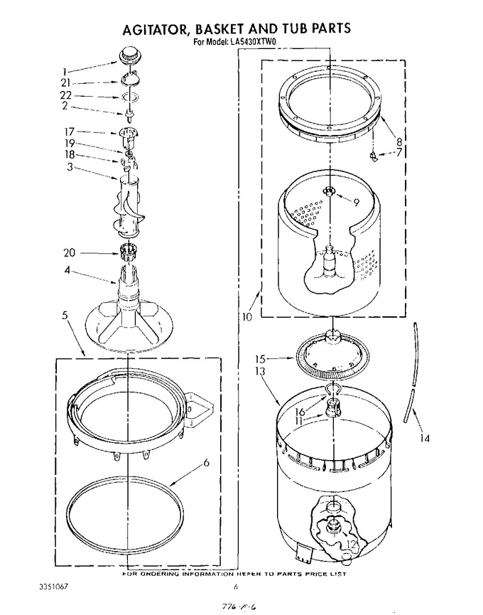 Diagram for LA5430XTW0