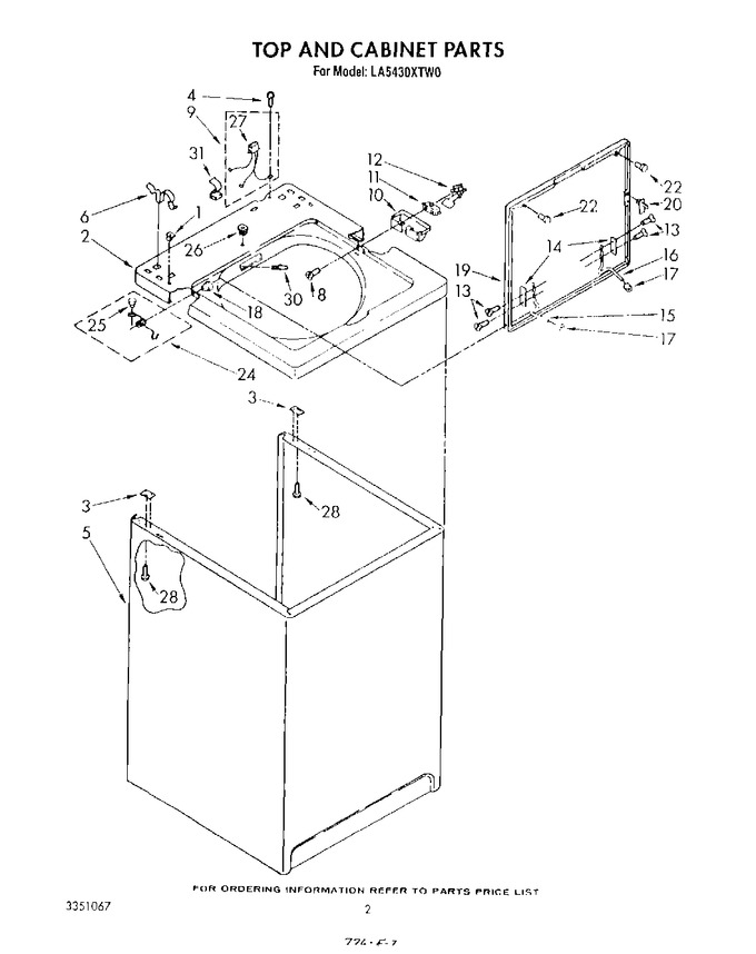 Diagram for LA5430XTF0