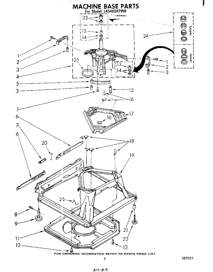 Diagram for LA5460XPW0