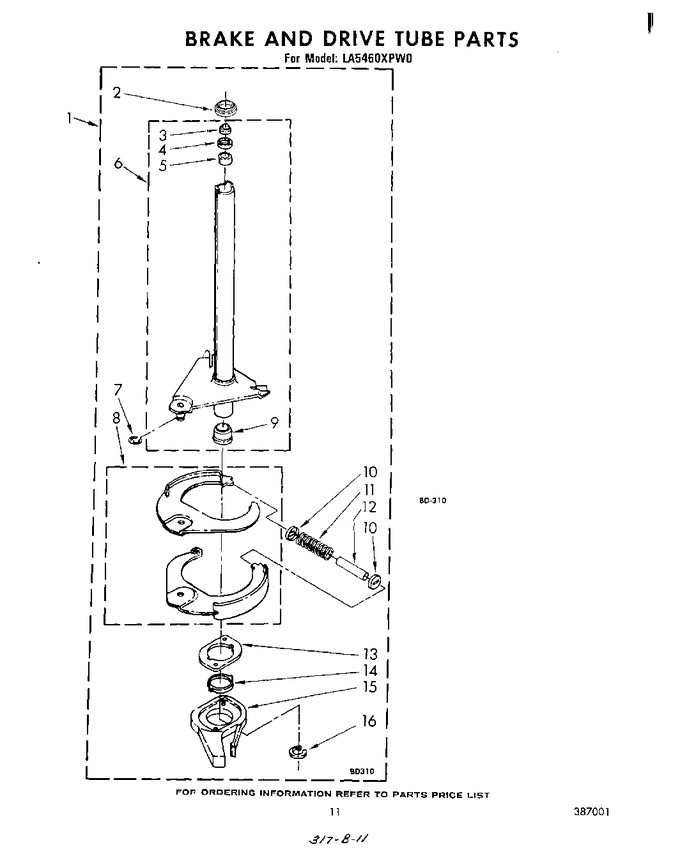 Diagram for LA5460XPW0