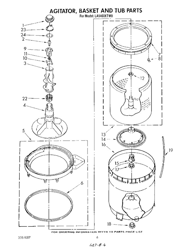 Diagram for LA5460XTF0