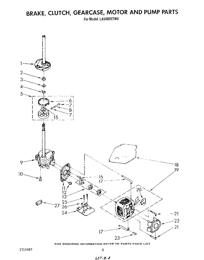 Diagram for LA5460XTF0