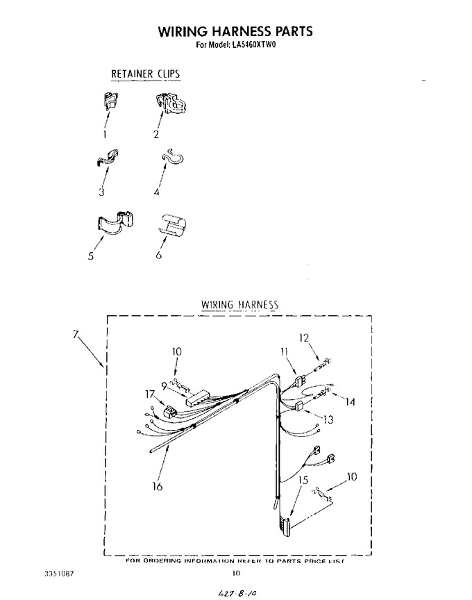 Diagram for LA5460XTF0