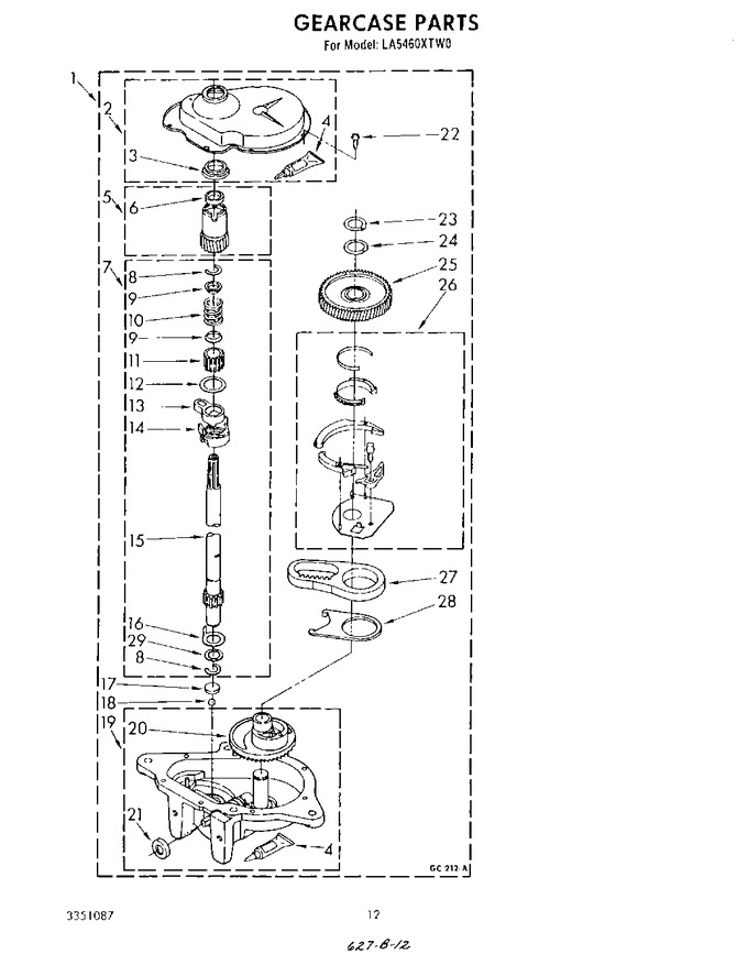 Diagram for LA5460XTF0
