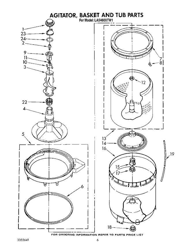 Diagram for LA5460XTF1